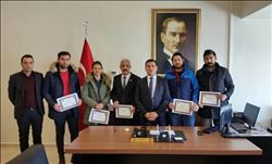 İSTİHBARAT ve KAÇAKÇILIK EKİPLERİNE BAŞARI BELGESİ