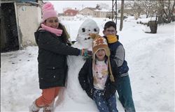 2018 YILININ İLK KARDAN ADAMI