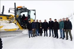 KARLA MÜCADELE EKİPLERİNE ZİYARET