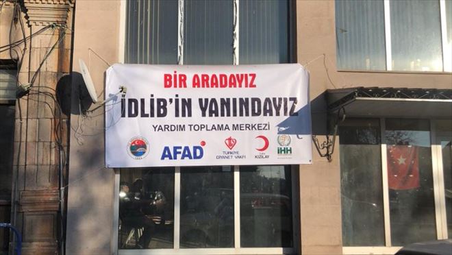 Idlib için yardım kampanyası
