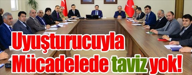 Uyuşturucuya geçit yok